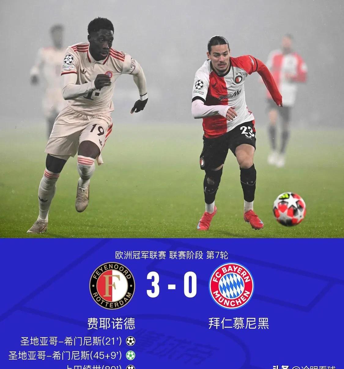 拜仁慕尼黑不敌对手，意外失分榜首岌岌可危的简单介绍